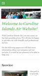 Mobile Screenshot of carolineislandsair.com